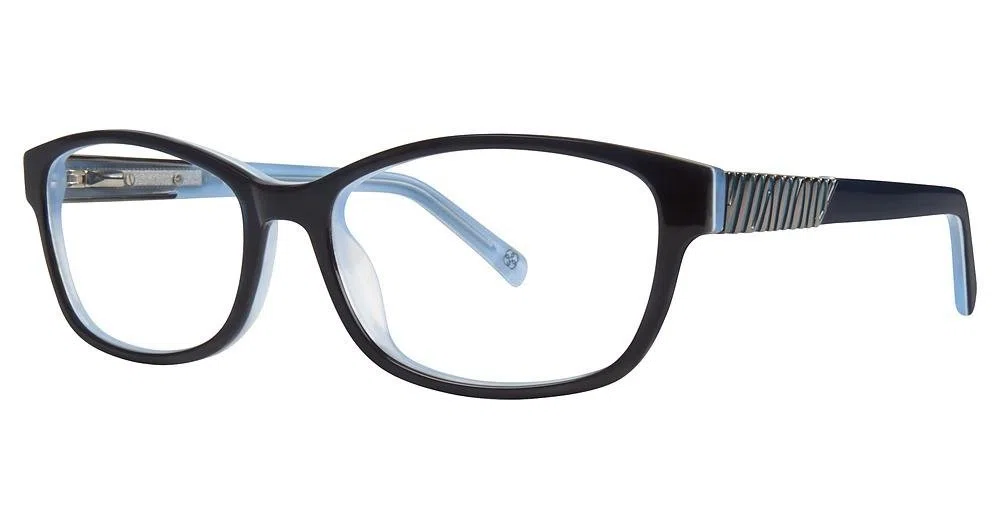Daisy Fuentes DFEugenia Eyeglasses - Cherry/red - view 3